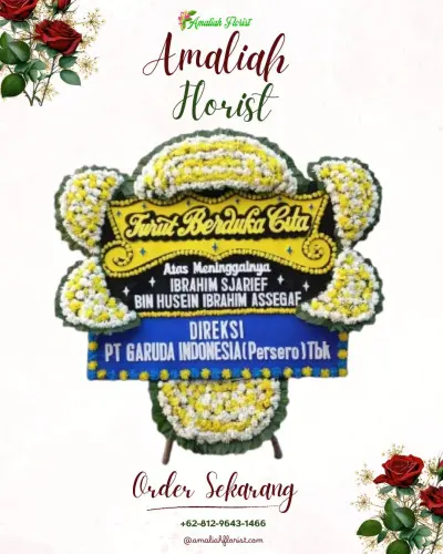 Papan Bunga Duka di Jatiwaras